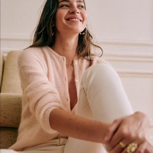 Sézane GASPARD sweater in nude